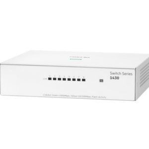 מתג לא מנוהל HPE Aruba Instant On 1430 8G