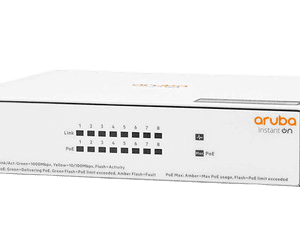 מתג POE לא מנוהל HPE Aruba Instant On 1430 8G CL4 PoE 64W Switch