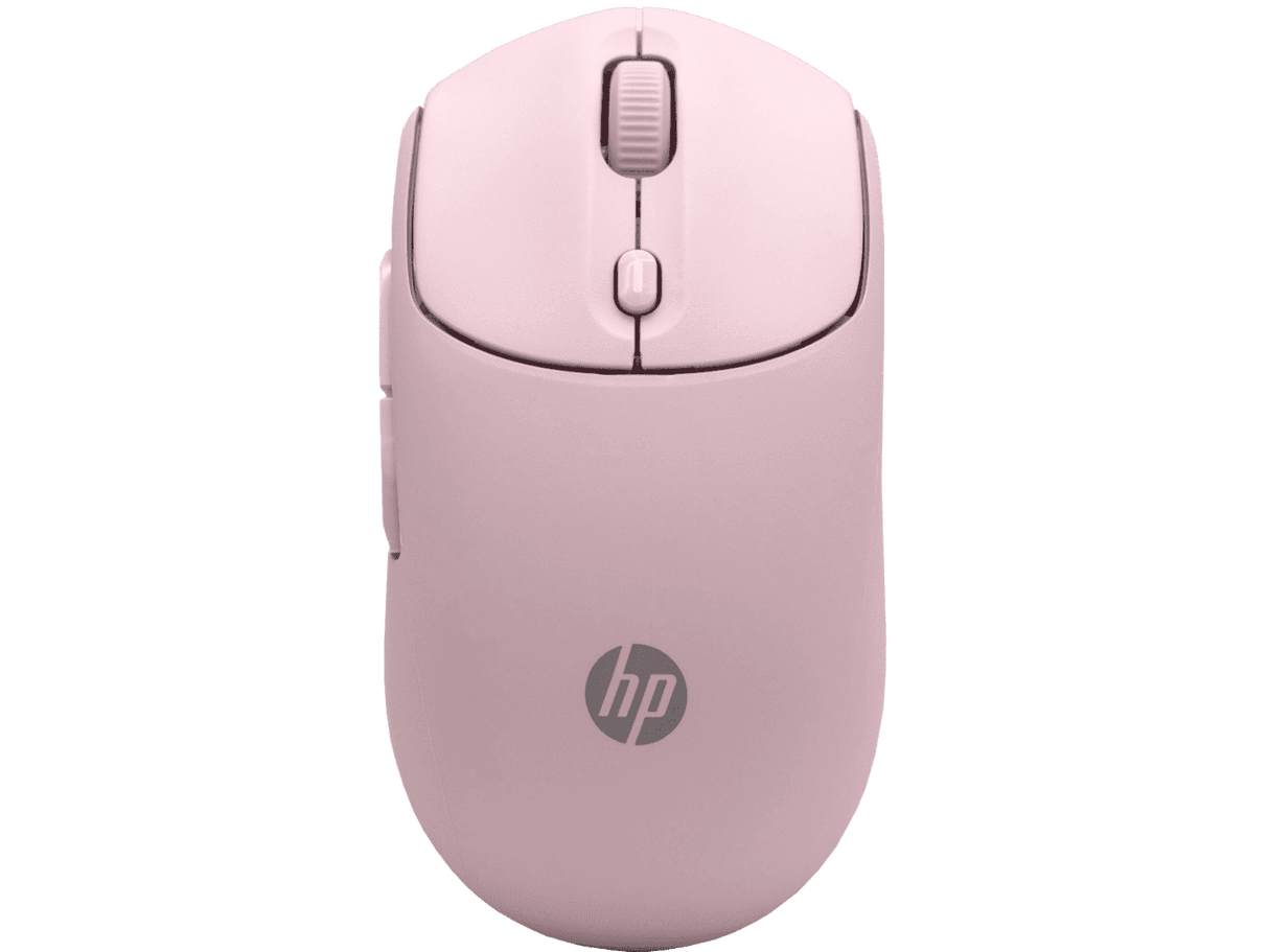 עכבר אלחוטי שקט HP 400 Quiet – צבע ורוד פסטל